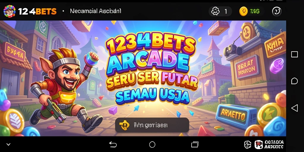 Tampilan antarmuka permainan 1234BETS yang menarik dan interaktif.