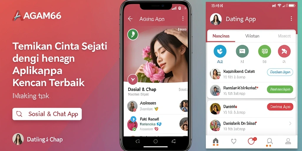 Tampilan antarmuka AGAM66 yang menarik dan intuitif.