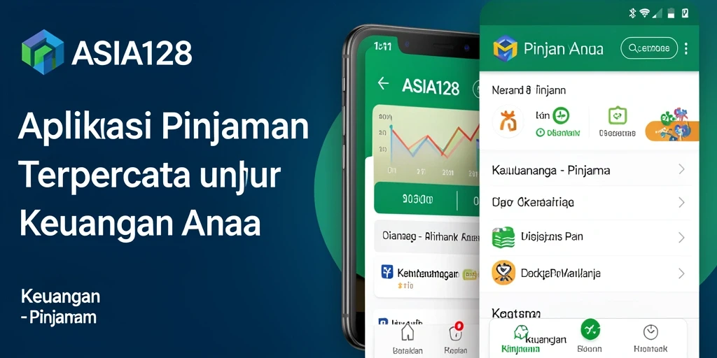 Antarmuka aplikasi ASIA128 yang ramah pengguna dan intuitif.