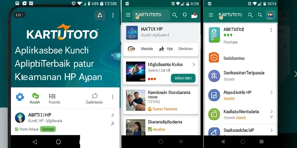 Tampilan antarmuka KARTUTOTO yang menarik dan fungsional.