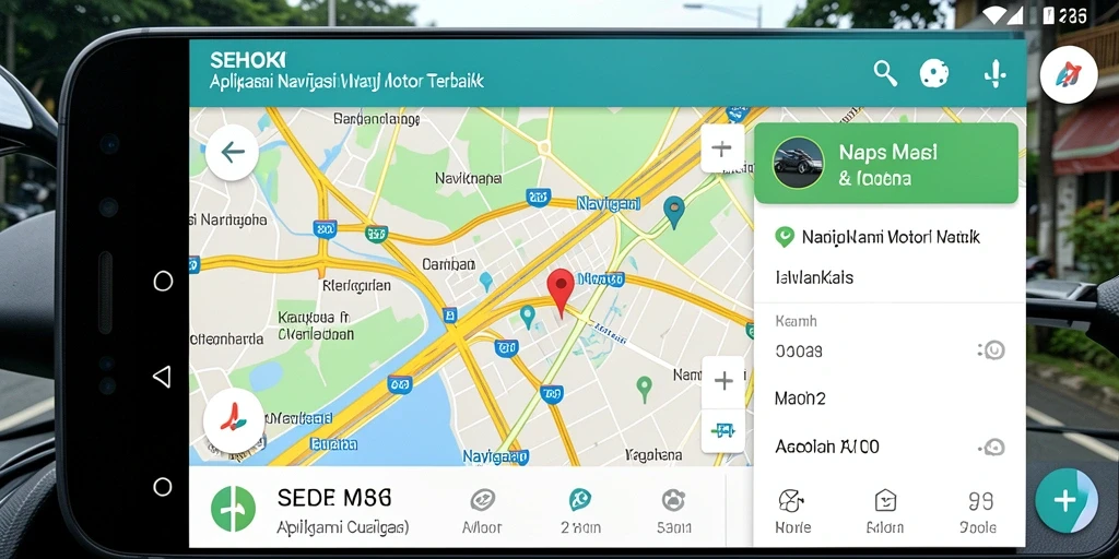 Antarmuka SEHOKI yang intuitif untuk Navigasi Motor.